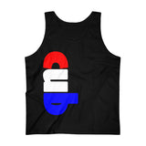 CUB Men's Ultra Cotton Tank Top (asymmetrical graphic)