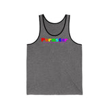 Pornstar all gender Jersey Tank funty tank rainbow graphic