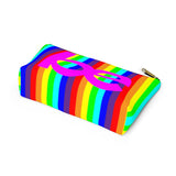 series be Accessory Pouch w T-bottom rainbow and pink be graphic