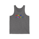 wanna wrestle? all gender Jersey Tank