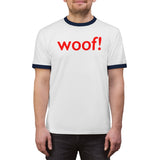 woof! all gender Ringer Tee up to 4XL