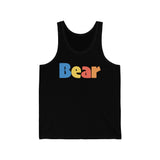 summer bear all gender Jersey Tank