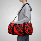 "be bear" Duffle / gym Bag (red and black graphic)