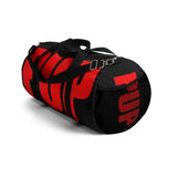 pup custom Duffle Bag black and red
