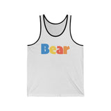 summer bear all gender Jersey Tank