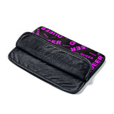 "be queer" queer Laptop Sleeve (pink and black all over print)