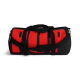pup custom Duffle Bag black and red