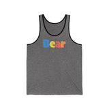 "summer bear" all gender Jersey Tank