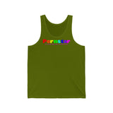 Pornstar all gender Jersey Tank funty tank rainbow graphic