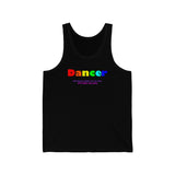 Dancer all gender Jersey Tank funty tank rainbow graphic