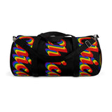 Chicago pride Duffle Bag rainbow print.