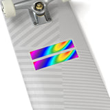 rainbow stardust equality Kiss-Cut Stickers in 4 sizes!