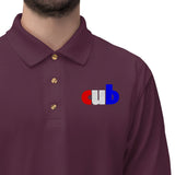 embroidered CUB Men's Jersey Polo Shirt up to 5XL