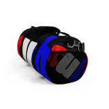 custom duffle cub Duffle Bag red white and blue