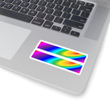 rainbow stardust equality Kiss-Cut Stickers in 4 sizes!