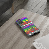 upstander rainbow Tough Cases