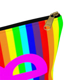 series be Accessory Pouch w T-bottom rainbow and pink be graphic