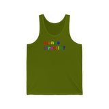 wanna wrestle? all gender Jersey Tank