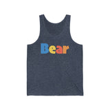 summer bear all gender Jersey Tank