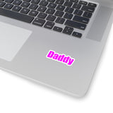 Daddy Kiss-Cut Stickers pink mixed case.