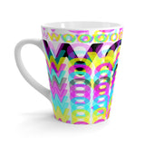 woof! CMYK Latte mug