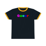 queer all gender Ringer Tee up to 4XL