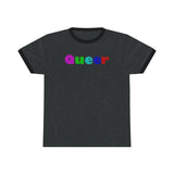 queer all gender Ringer Tee up to 4XL