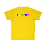 Funster all gender Ultra Cotton Tee funty rainbow graphic shirt
