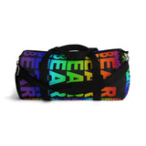 "destination bear" Duffle / gym Bag (rainbow graphic)
