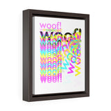 Vertical Framed Premium Gallery Wrap Canvas