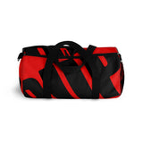 PUP custom Duffle Bag over sized black on red graphic