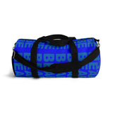 "be bear" Duffle / gym Bag (blue and blue all over graphic)