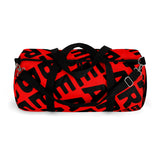 "be bear" Duffle / gym Bag (red and black graphic)