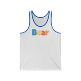 "summer bear" all gender Jersey Tank