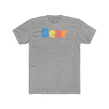 "summer bear" premium Men's Cotton Crew Tee up to 4XL