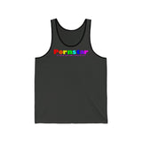 Pornstar all gender Jersey Tank funty tank rainbow graphic