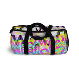 CMYK woof! duffle bag