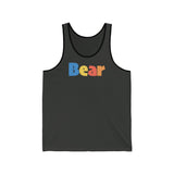 "summer bear" all gender Jersey Tank