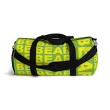 "be bear" Duffle / gym Bag (yellow and green yellow graphic)