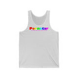 Pornstar all gender Jersey Tank funty tank rainbow graphic