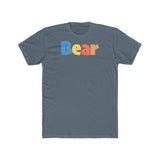 "summer bear" premium Men's Cotton Crew Tee up to 4XL