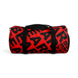 "be bear" Duffle / gym Bag (red and black graphic)