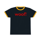 woof! all gender Ringer Tee up to 4XL