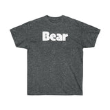 BEAR Unisex Ultra Cotton Tee (white graphic) up to 5XL