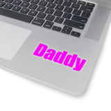 Daddy Kiss-Cut Stickers pink mixed case.
