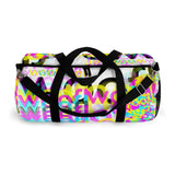 CMYK woof! duffle bag