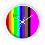 series be rainbow Wall clock