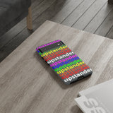 upstander rainbow Tough Cases