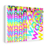 woof! cmyk print on Canvas limited to 100. #007/100
