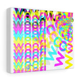 woof! cmyk print on Canvas limited to 100. #007/100
